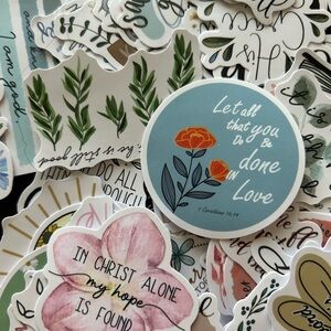 COPY - 150 Bible Stickers Decals - Bible Versus / BRAND NEW